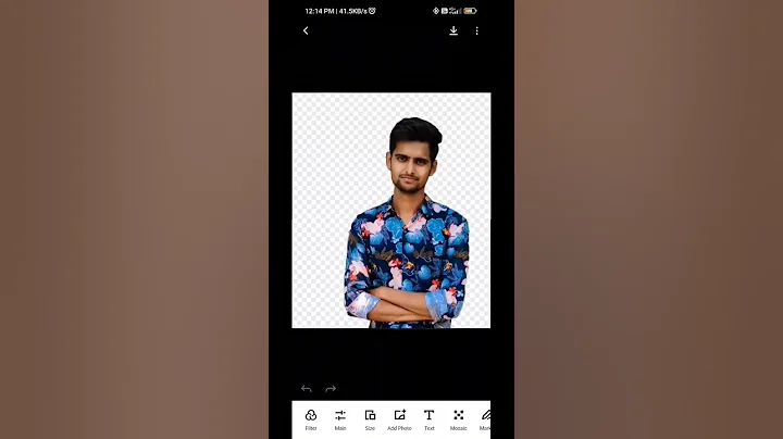 Photos Background remove in just one click #android #makeeasy08