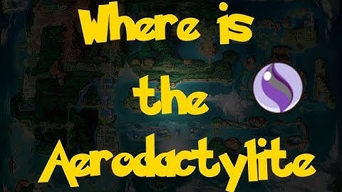 Where Is: The Aerodactylite (Pokemon Alpha Sapphire/Omega Ruby)