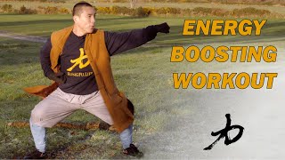 15 min Joyful & Energy Boosting Winter Kung Fu Workout - KungFu.Life