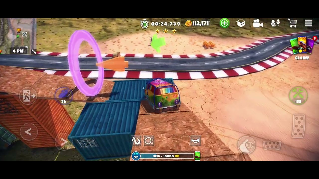 🌋🚐🌈 Exploring the Volcano with the Rainbow Van | Off The Road Volcano Map 🌈🚐🌋