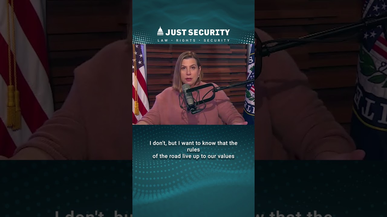 Sen. Elissa Slotkin: Fentanyl, Cartels, and the Rules of Engagement