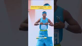 India men's110m hurdles silver medal Tejas shirse#india #athletics #trending #sports#youtubeshorts