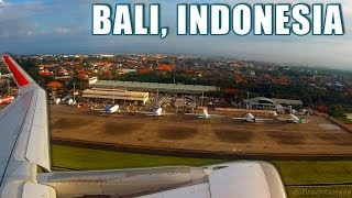 Beautiful Morning Takeoff From Bali, Indonesia Air Asia A320 Stunning Departure Ngurah Rai