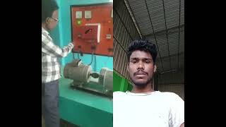 dc motor to ALTERNATOR ranning output voltage.#ytshorts #motor