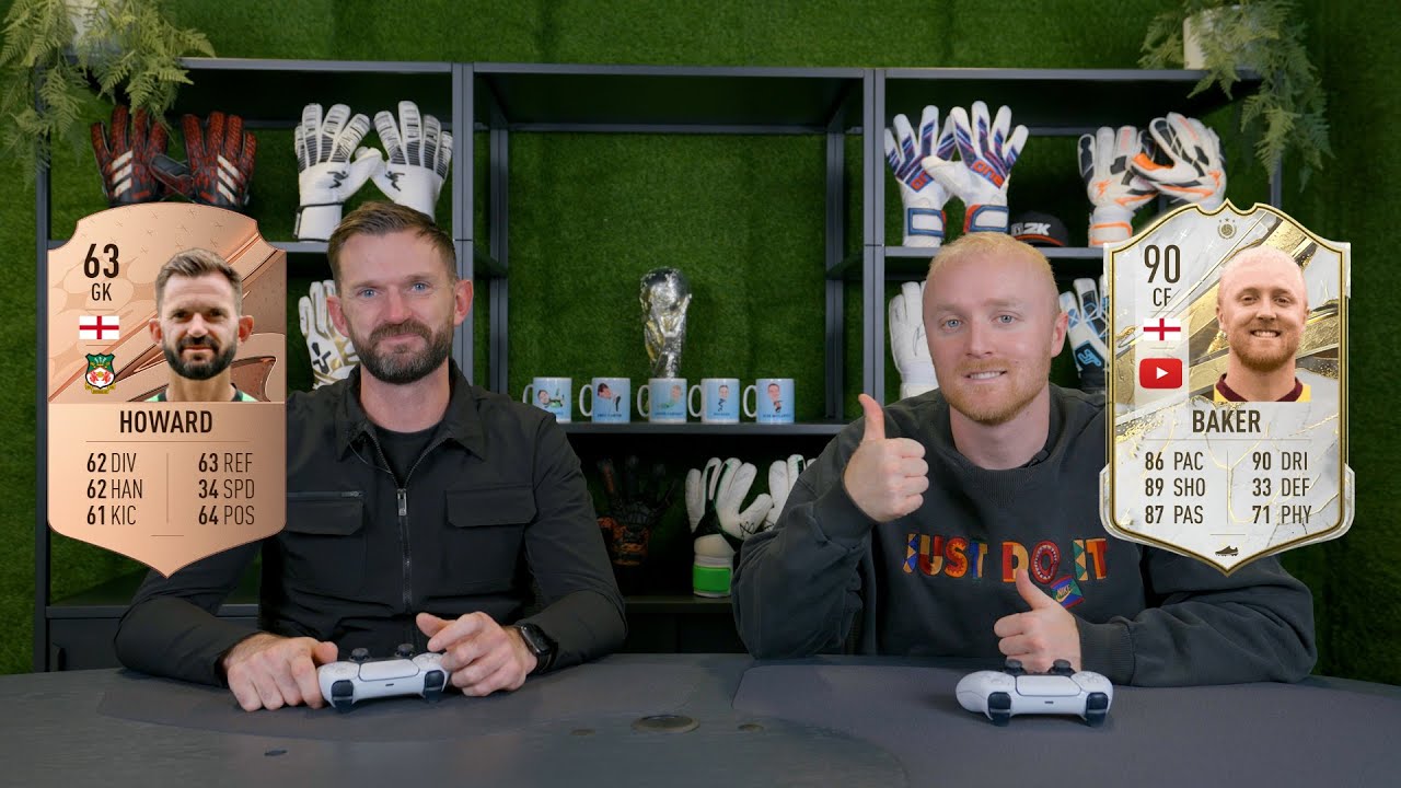 THEO BAKER vs WREXHAM GK Mark Howard FIFA23 Penalty shoot out!