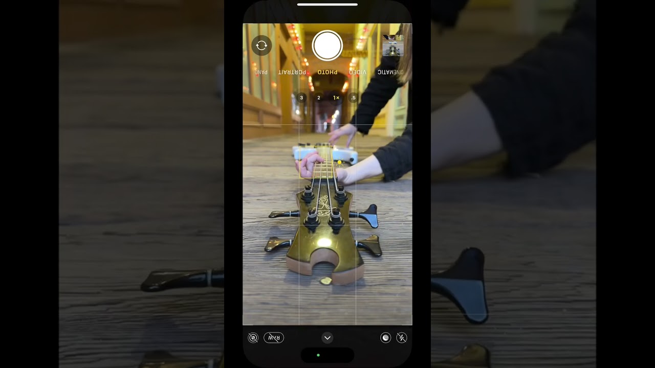 Hop on a Guitar mobile photo illusion 📱🎸 Photo Tricks 