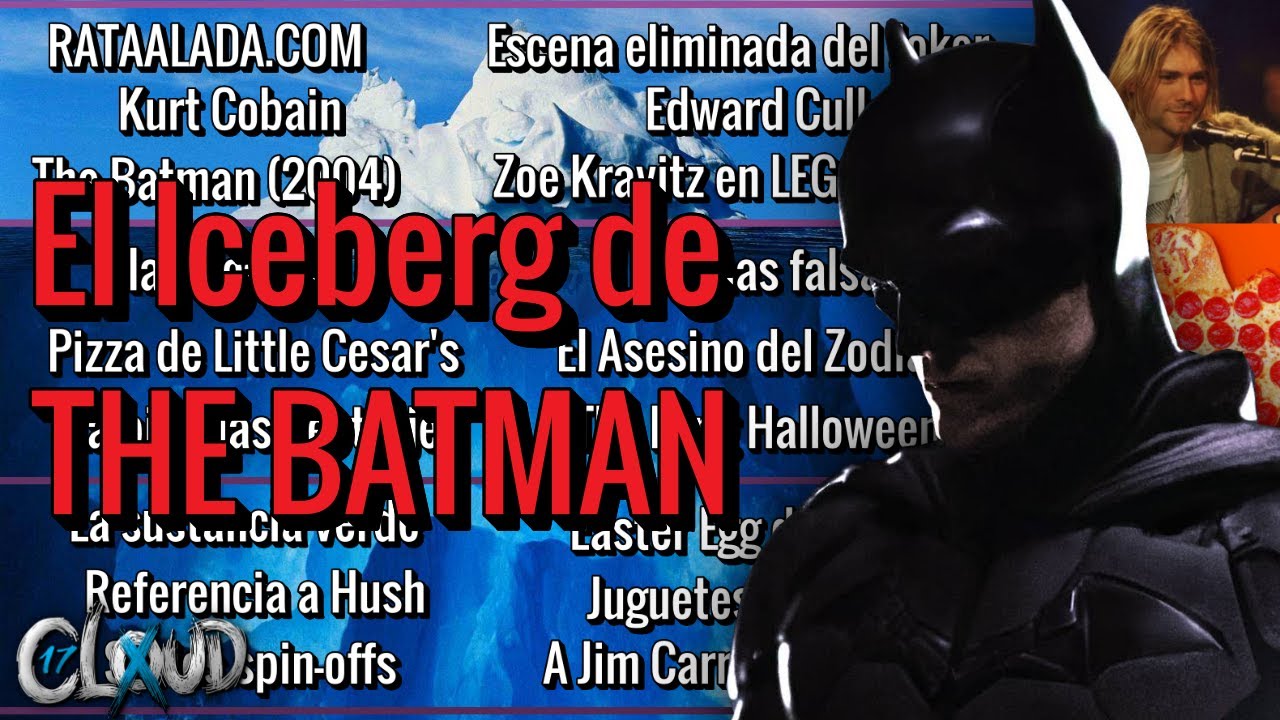 El Iceberg de THE BATMAN YouTube