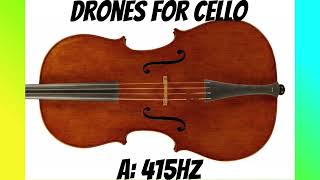 G - Cello Drones (A:415hz)