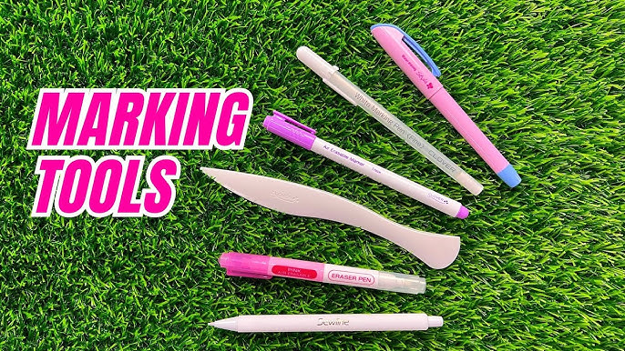 Fine Tip White Marking Pen, Clover : Sewing Parts Online