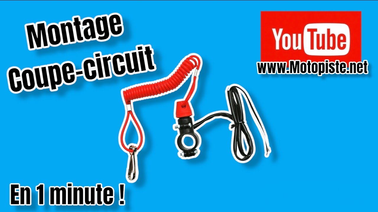 Montage Coupe-Circuit moto en 1 minute !!! 