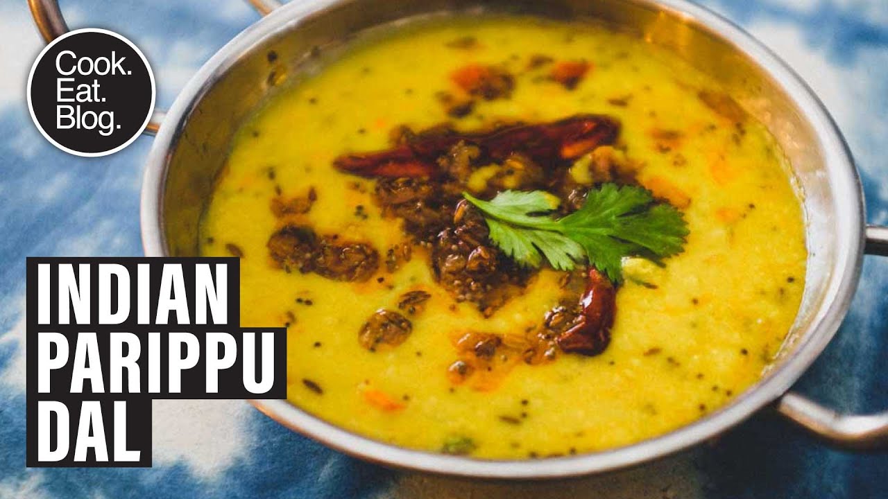 How to make Parippu - Kerala Style Dal Curry - YouTube