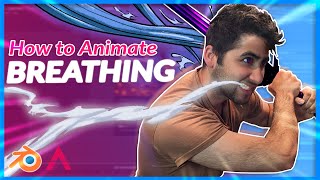 How to Animate BREATHING in Blender! | Keep your character alive