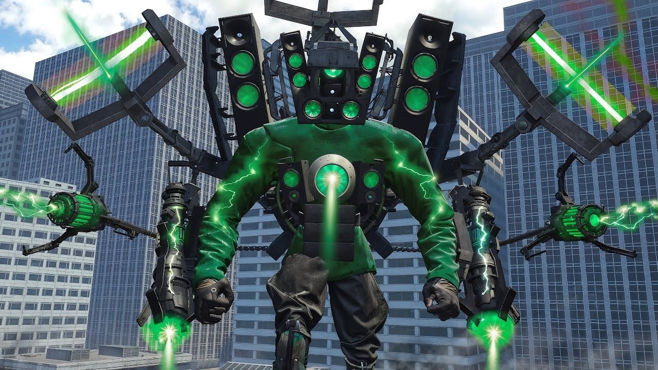 ASTRO SPEAKERMAN BOSSES VS MUTANT SKIBIDI TOILETS! - Garry's Mod