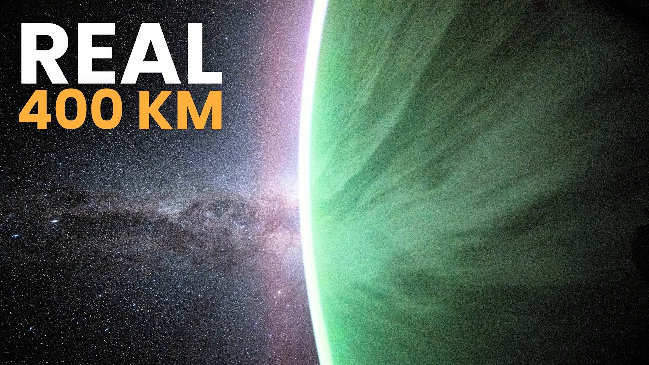 Earth Like an Astronaut | Real Space Ambience (4K)