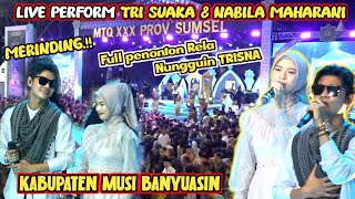 FULL MERINDING‼️TRISNA PERFORM DI MUSI BANYUASIN SUMSEL FULL PENONTON RELA NUNGGU TRI SUAKA \u0026 NABILA