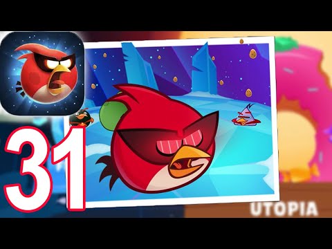 Angry Birds Reloaded Space - UTOPIA ⭐⭐⭐ 3 Stars  - 1  to 30 - Walkthrough Part 31 (iOS)