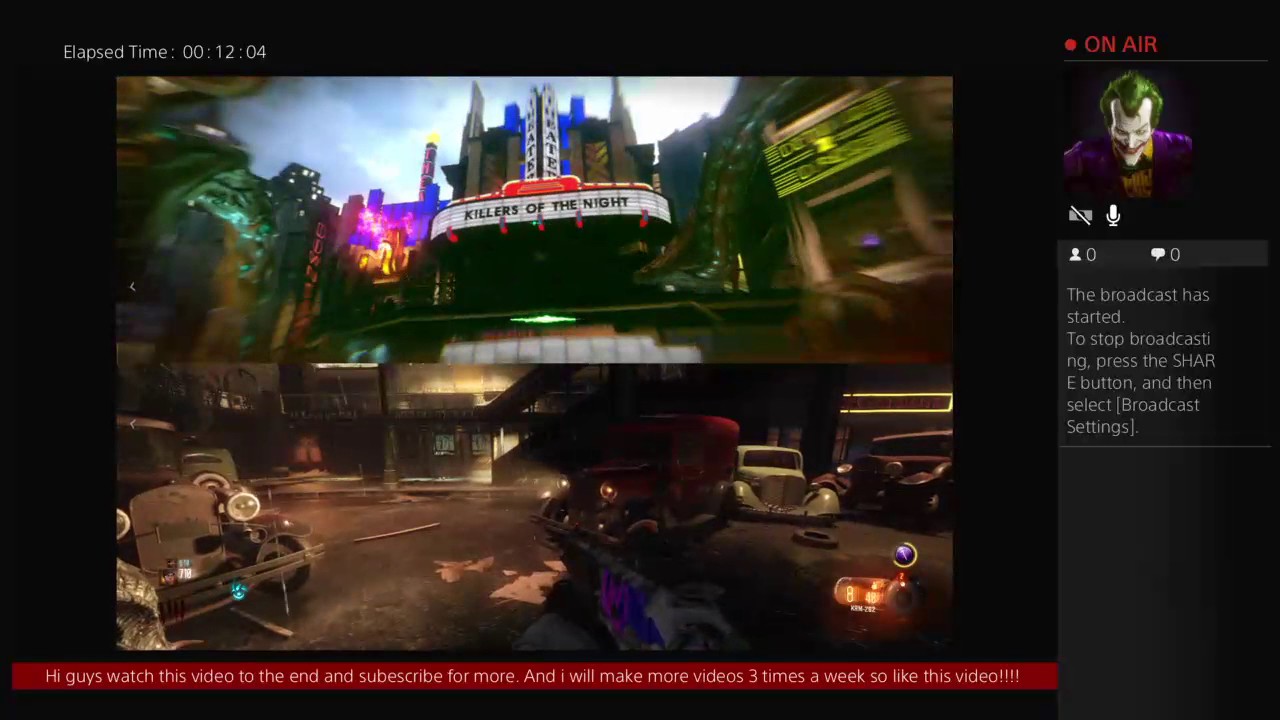 KliyMaXx's Live PS4 Broadcast. BO3 Zombies! EPISODE 1!