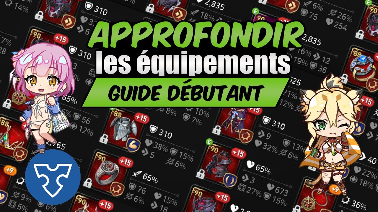 Approfondir les bases de l'équipement sur Epic Seven - GUIDE COMPLET 2024