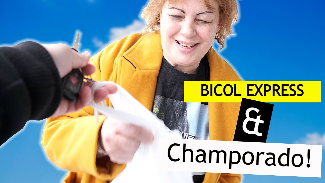 Dutch Family Tries Pinoy Bicol Express +Champorado