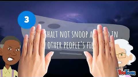 THE TEN COMMANDMENTS OF COMPUTER ETHICS 2