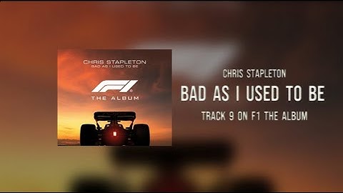 Thumbnail of Chris Stapleton - Bad As I Used To Be (2025) [가사해석/번역]