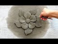 Simple and easy to make great beauty - Cement reliefs of peach blossoms