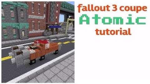 Fallout 3 coupe Minecraft atomic tutorial