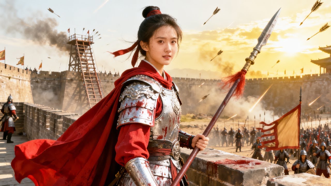 The new emperor harmed her, and she endured the humiliation and went into battle