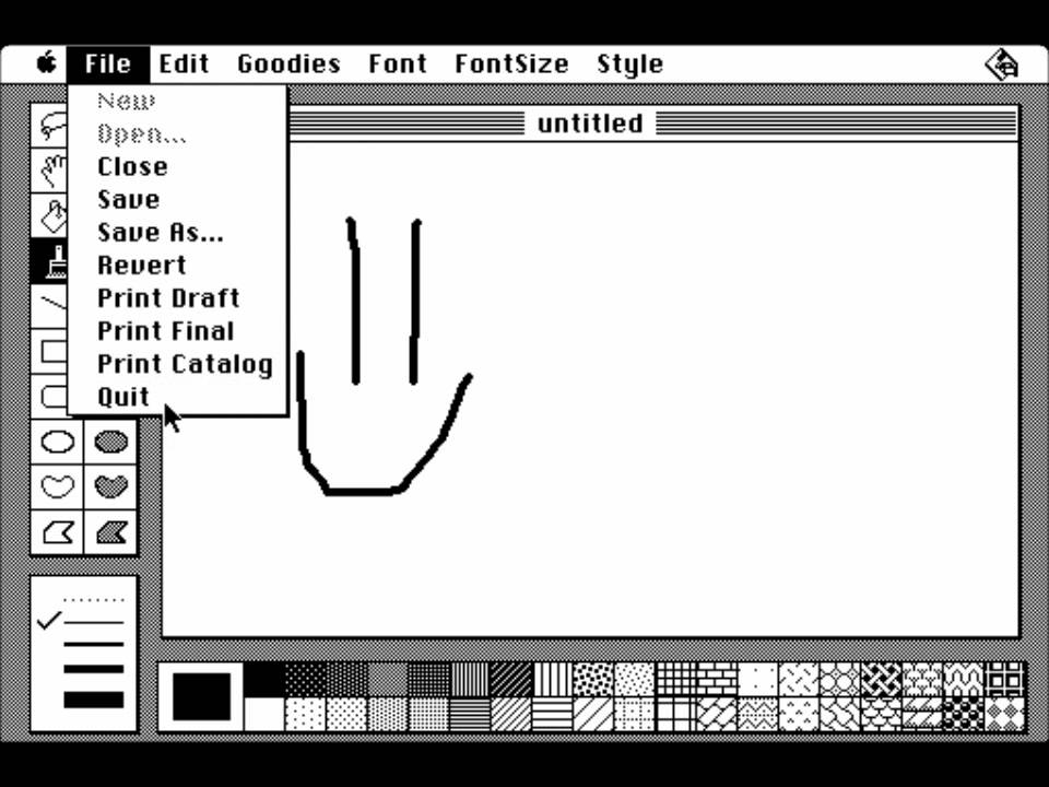 Macintosh System 6.0.8 on Mini vMac - YouTube