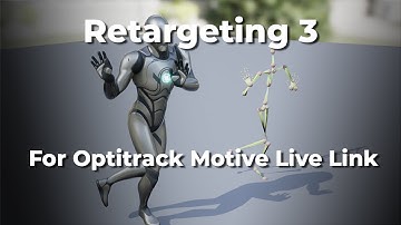Optitrack Motive Live Link Unreal Engine Retarget 3