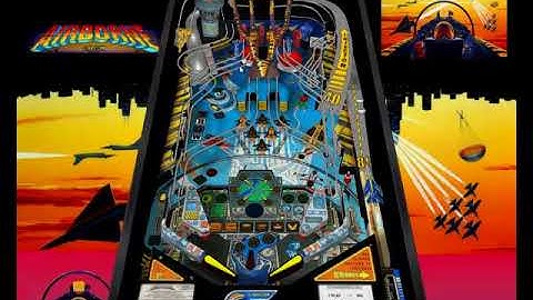 Airborne Capcom 1996 Visual Pinball 4 3 HYPERSPIN NOT MINE VIDEOS Flipper