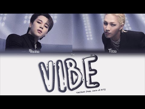 TAEYANG – VIBE (feat. JIMIN) [ПЕРЕВОД НА РУССКИЙ/КИРИЛЛИЗАЦИЯ Color Coded Lyrics]