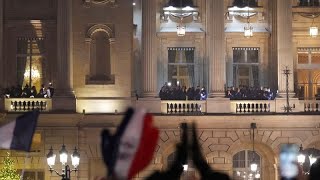 Thousands of French football fans welcome home World Cup runners-up Les Bleus