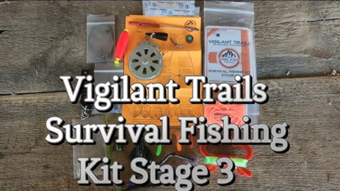 Vigilant Trails Survival Fishing Kit Stage 2 