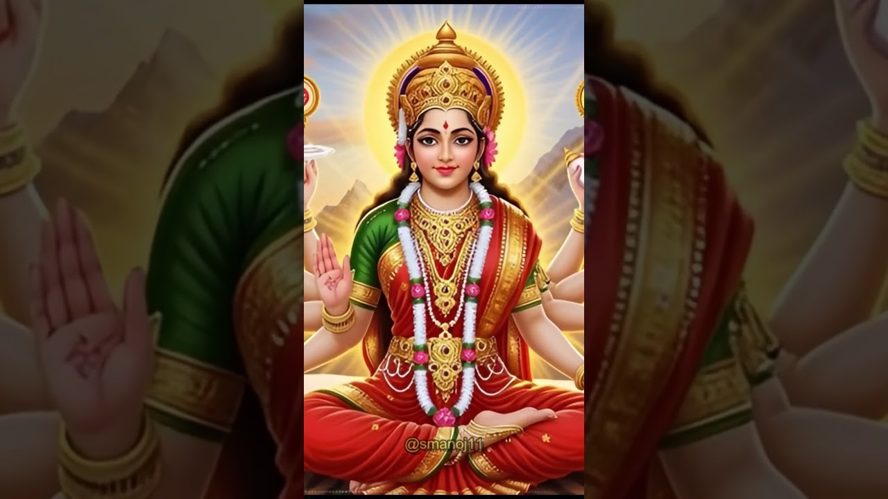 Durga Maa Like You've Never Seen Before (AI Generated) #art #trending #shorts