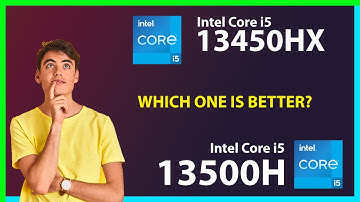 INTEL Core i5 13450HX vs INTEL Core i5 13500H Technical Comparison