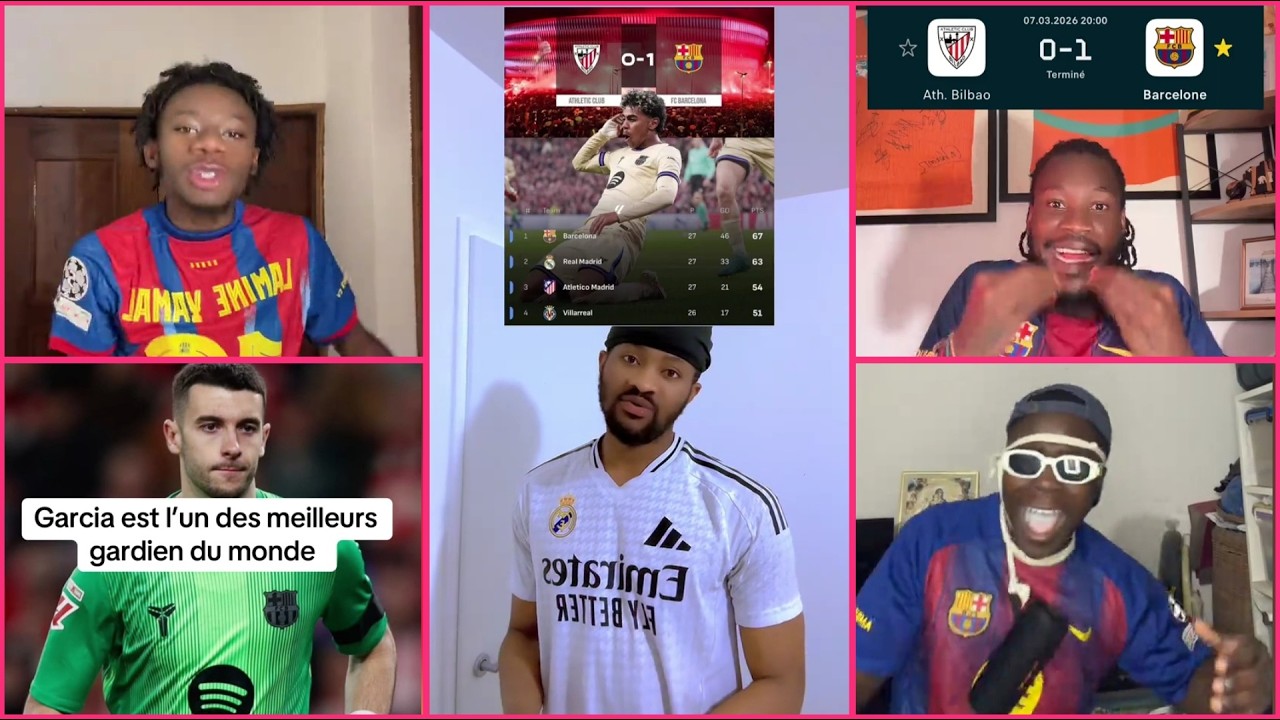 BARÇA 1-0 BILBAO : LAMINE YAMAL BUTEUR - JOAN GARCIA EXCELLENT