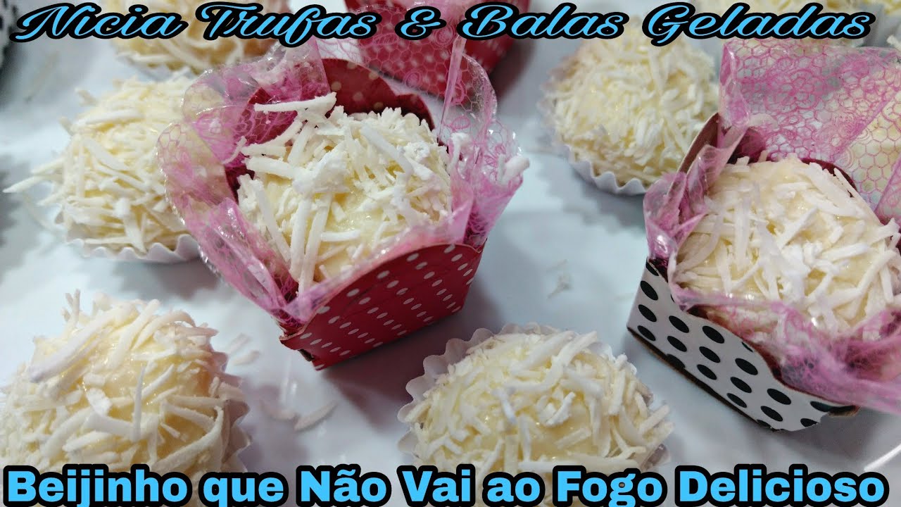 BEIJINHO DE FESTA QUE NÃO VAI AO FOGO FÁCIL E RÁPIDO DE FAZER