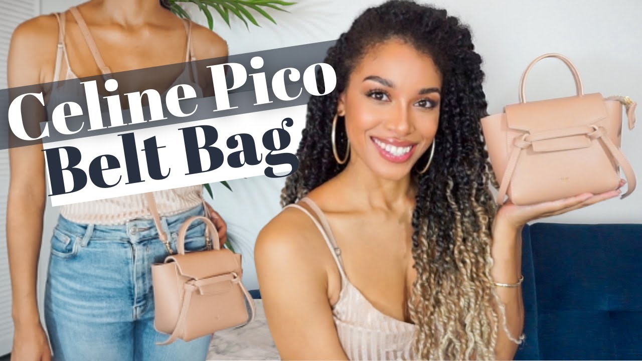 WHAT'S IN MY BAG + MINI REVIEW! - Celine Mini Belt Bag 