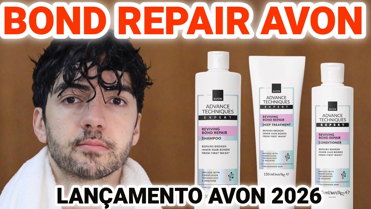 LANÇAMENTO AVON! NOVA LINHA Advance Techniques Reviving Bond Repair!