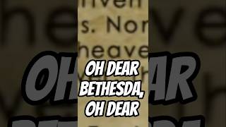 oh dear Bethesda, oh dear #morrowind #elderscrolls #bethesda