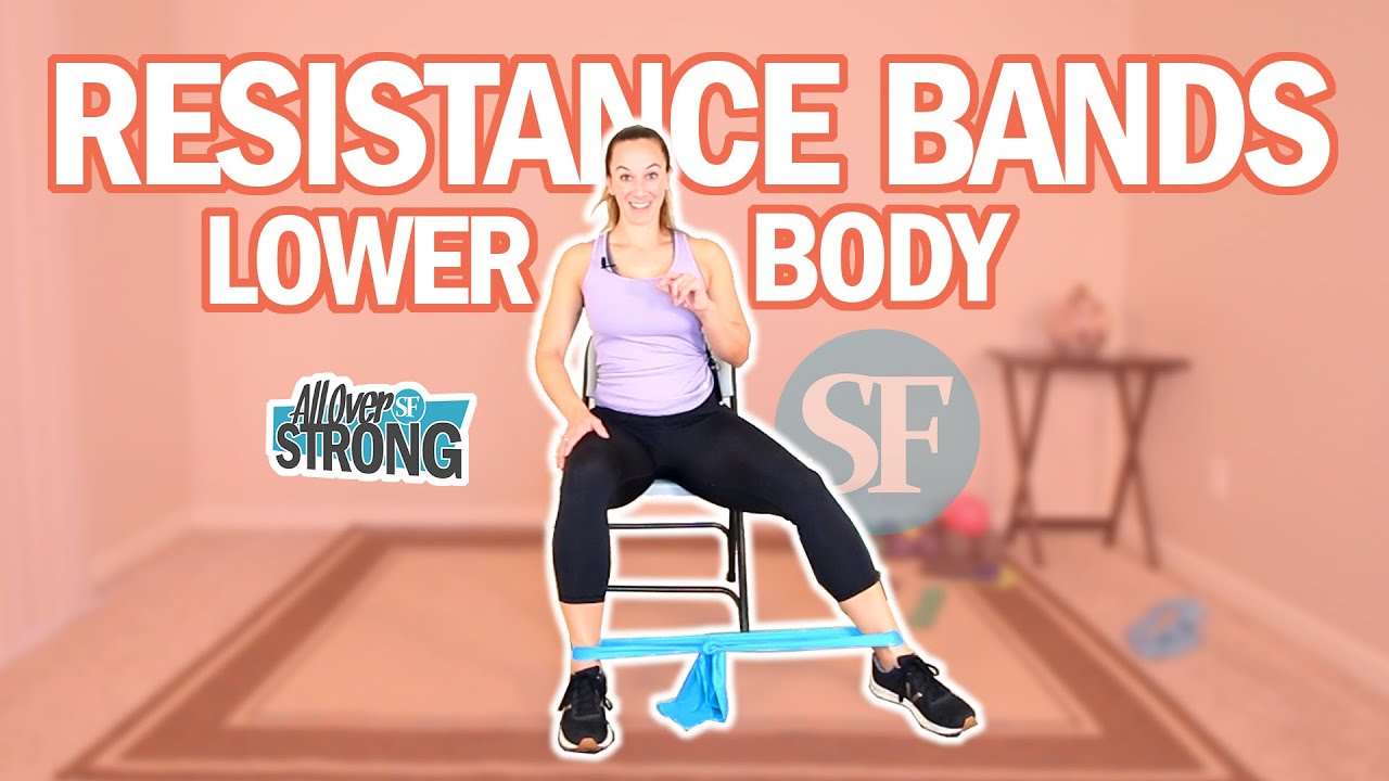 upper body resistance bands exercises for seniors and beginners youtube