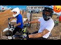 THIS GUY TRIES TO FIGHT OVER A KIDS DIRTBIKE RACE...(Caught On Camera)