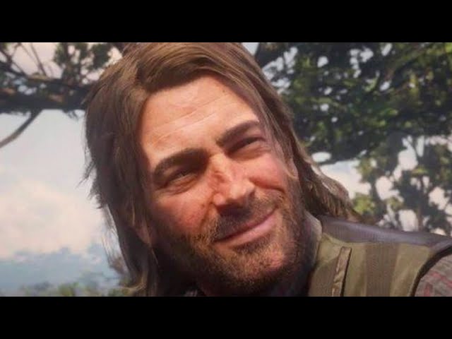 Gamers simping for Arthur Morgan for 7 minutes class=