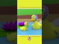 เป็ดน้อยห้าตัว 🦆 #shorts #kidssong #nurseryrhymes #shortsfeed