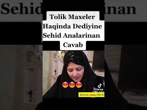 hərbiçiləri təhqir eden tolike Şehid analarının cavabı