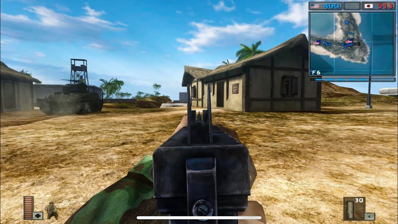 Battlefield 1942 Remastered project iron sights mod - YouTube