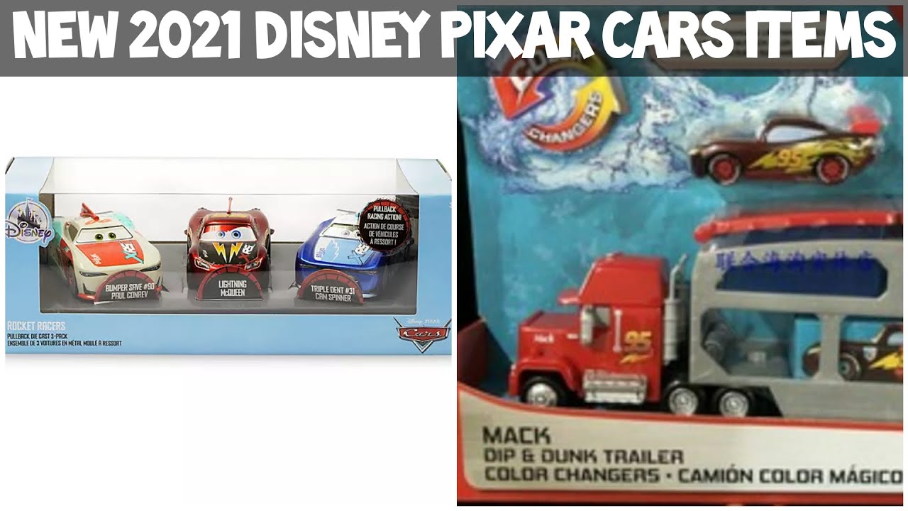 Disney Store Ensemble voiture miniature Flash McQueen, Disney Pixar Cars :  Sur la route