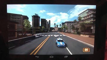 Asphalt 7 running on Nexus 7