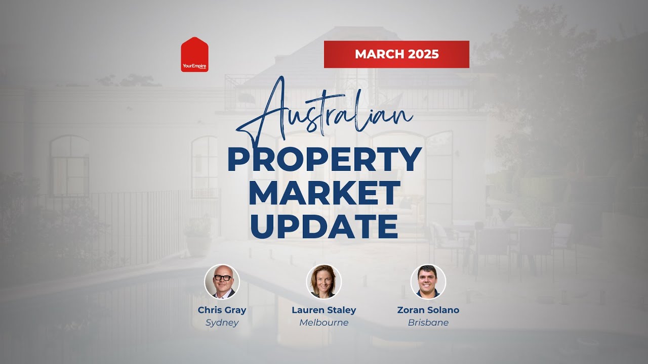 Property Market Update March 2025 - Sydney / Melbourne / Brisbane - YouTube